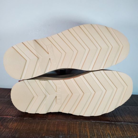 Sorel Hi Line Hiker Womens Size 9.5 Mid Boots Shoes Waterproof Tan Brown - Picture 9 of 12